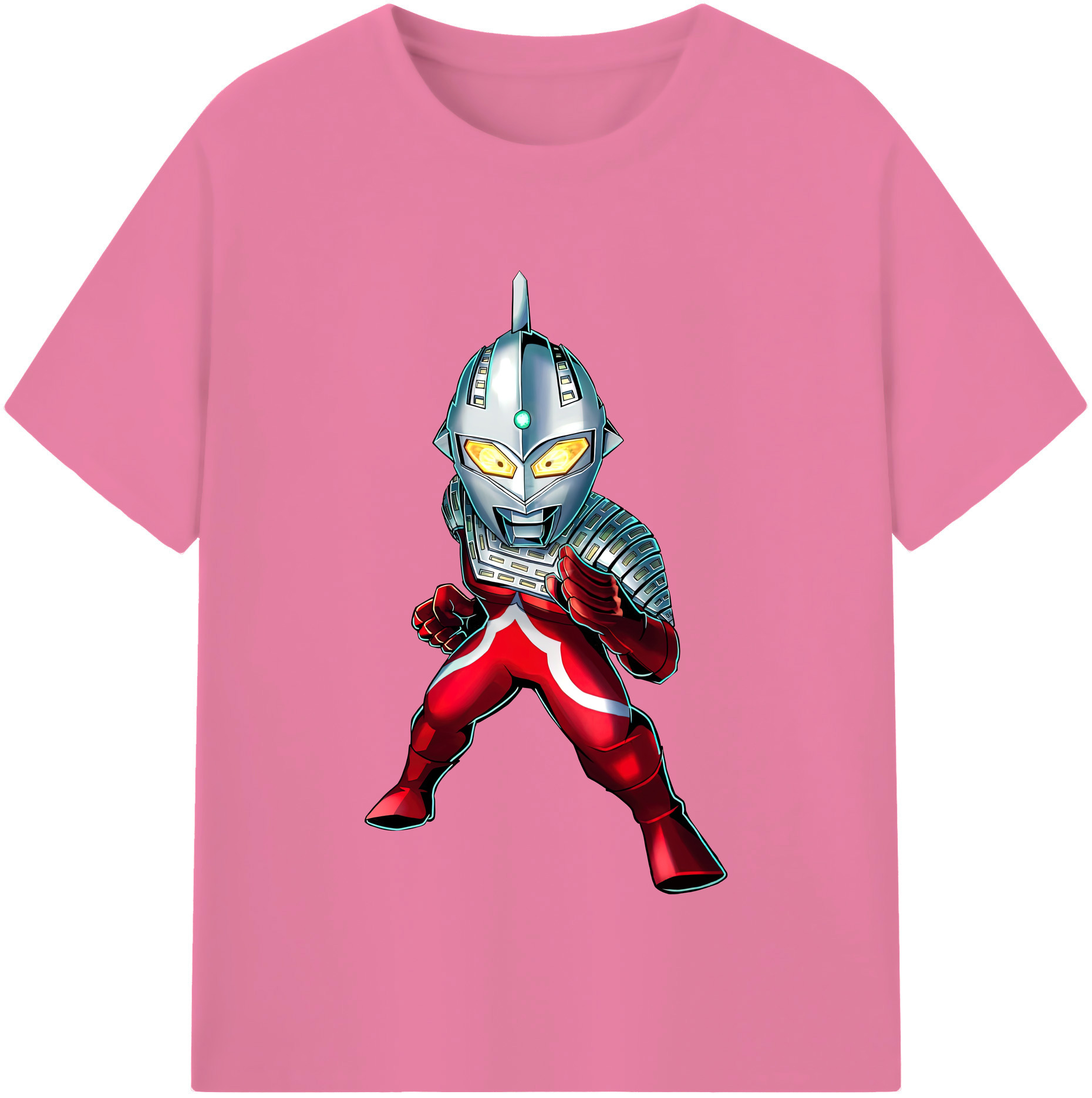 （画像用） ウルトラマン Ultraman 綿100％半袖Tシャツ（フロントプリント）